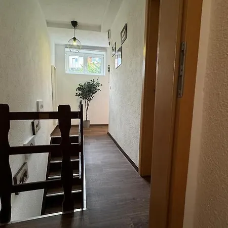 度假居 Townhouse Fuer 10 Personen Mit Garten 埃斯林根